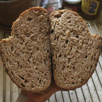 Juliska Wholewheat flour bread second slice