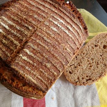 LaRoux Beginner's Sourdough Bread second slice