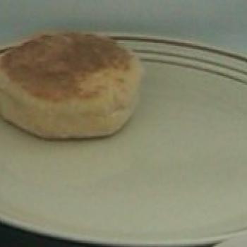 MacPike Family Starter English Muffins second slice