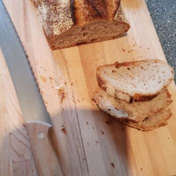 Mooswief Spelt bread second slice