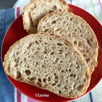 Nr 1 Sourdough bread  first slice