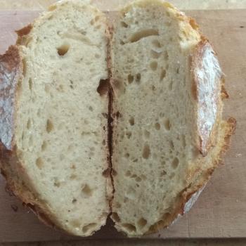 Sinai White Bread first slice