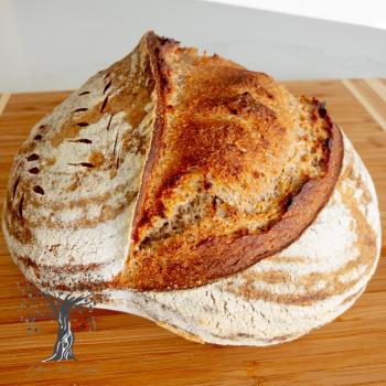 The Beast Sourdough Bread second slice
