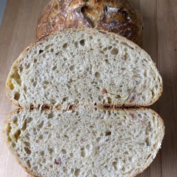 The Fabulous Karen   Sourdough bread first slice
