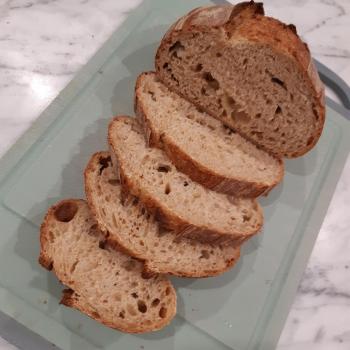 V9 Einkorn Bread second slice
