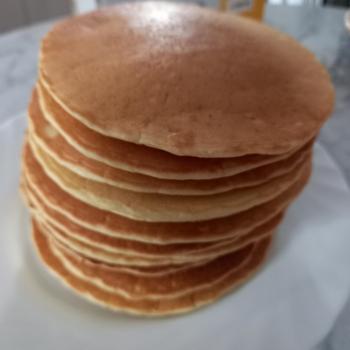 V9 Pancakes second slice
